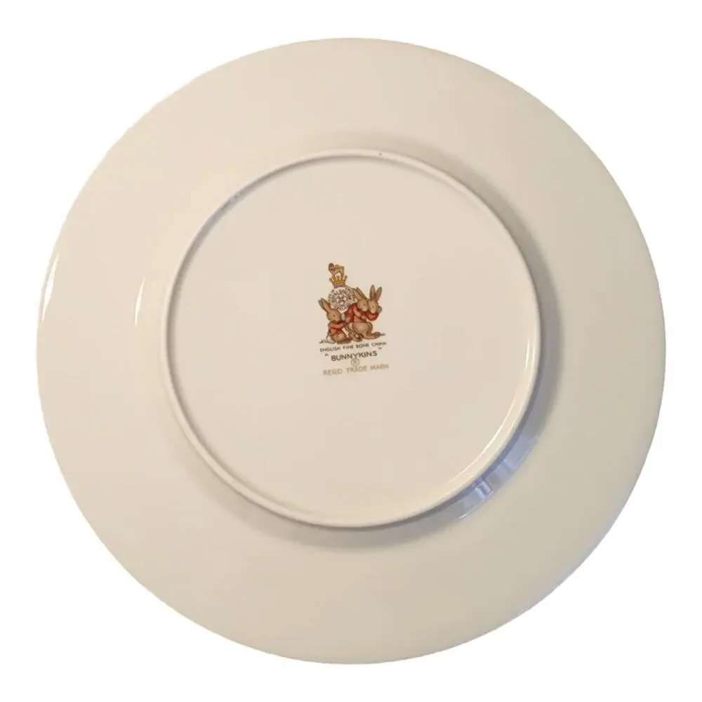 BUNNYKINS Royal Doulton England Tableware Fine Bone China  Plate